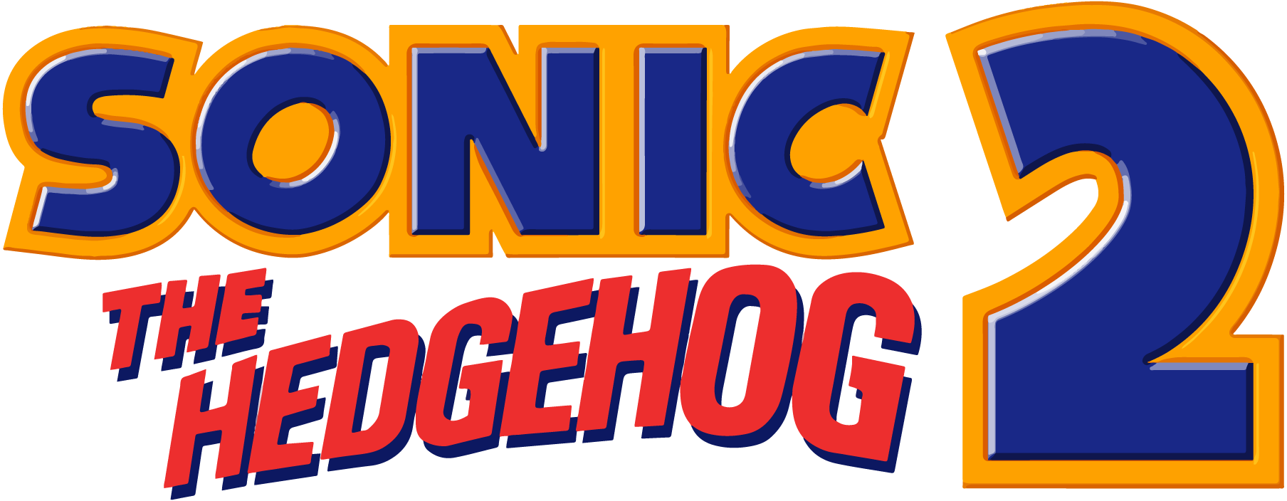 Sonic-The Hedgehog 2-Logo-Vector